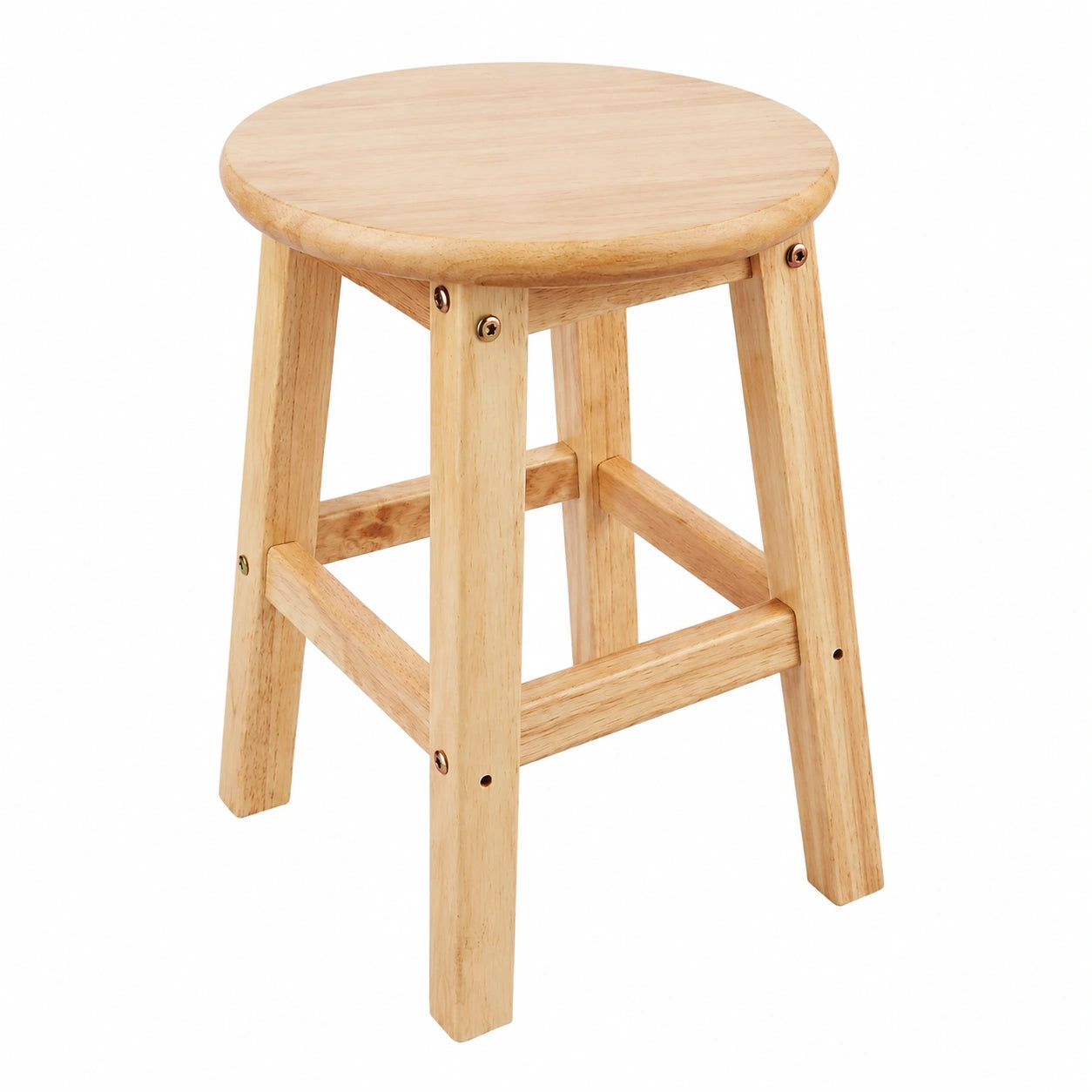 Runder Holzstuhl 45 cm für Wohnzimmer und Flur